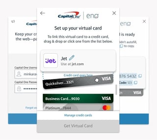 Capital One Eno Virtual Card