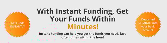 Screenshot of Instant Funding Screenshot of Instant Funding