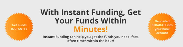 Screenshot of Instant Funding