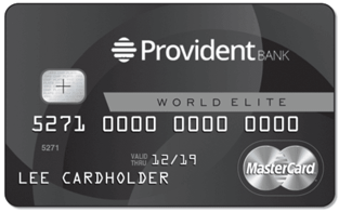 Provident Bank World Elite Credit Card
