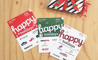 GiftCards.com Holiday Cards