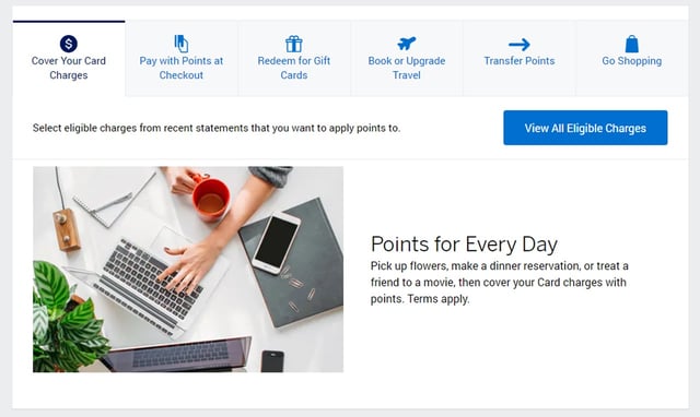 American Express Membership Rewards Website