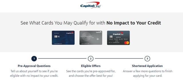 Capital One Prequalification Form Capital One Prequalification Form