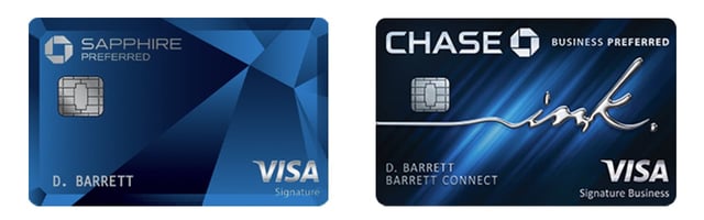 Sapphire Preferred and Business Preferred Cards Sapphire Preferred and Business Preferred Cards