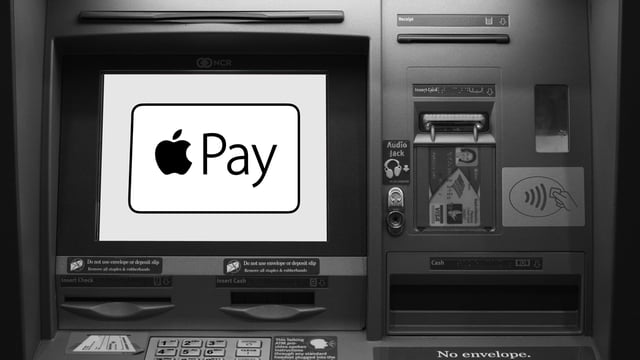 Photo of an Apple Pay Compatible ATM