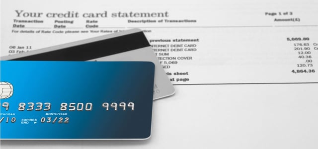 Credit Card Statement Credit Card Statement