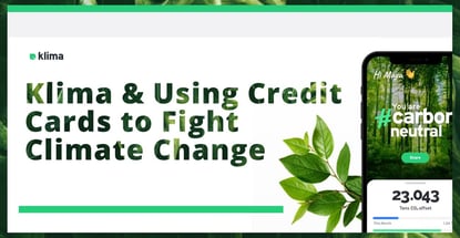 Klima And Using Credit Cards To Fight Climate Change