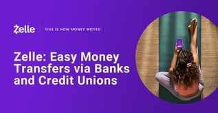 Zelle: Easy Money Transfers via Banks and Credit Unions