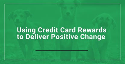 Using Credit Card Rewards To Deliver Positive Change