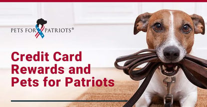 Credit Card Rewards And Pets For Patriots