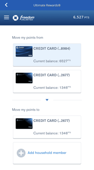 Combine Chase Points Combine Chase Points