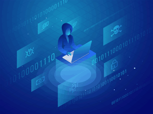 Digital Hacker Graphic Digital Hacker Graphic