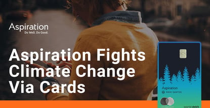 Aspiration Fights Climate Change Via Cards