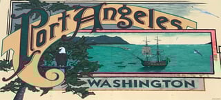 Photo of Port Angeles sign Photo of Port Angeles sign