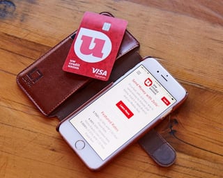 Photo of UW Credit Union card and app