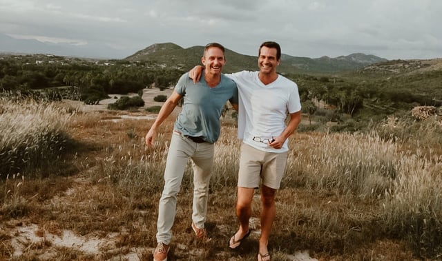 Photo of the developers of Acre Baja, Cameron Watt and Stuart McPherson. Photo of the developers of Acre Baja, Cameron Watt and Stuart McPherson.