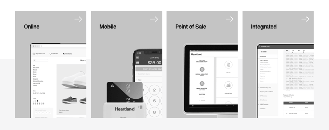Screenshot of payment solutions from the Global Payments website.