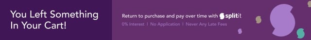 Splitit Graphic on Avoiding Cart Abandonment