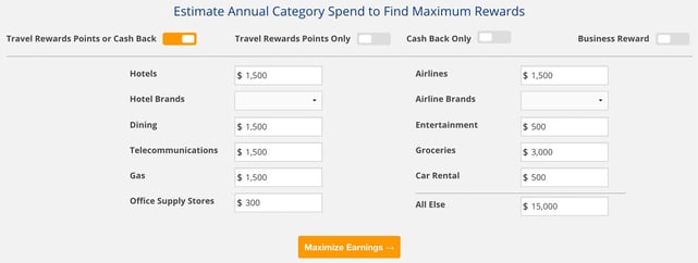 Screenshot of BestCashCow Credit Maximizer Screenshot of BestCashCow Credit Maximizer