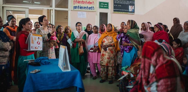Photo of Noora Health educational session Photo of Noora Health educational session