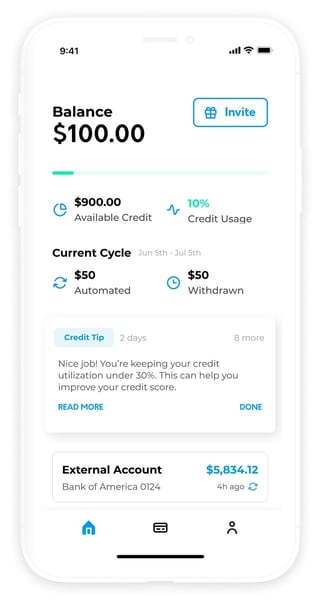 Screenshot of the Gran app on mobile device Screenshot of the Gran app on mobile device