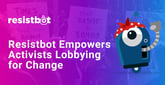 Card Rewards Donations Help Support Resistbot’s Mission to Empower Activists Toward Political Justice