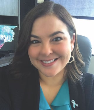 Photo of Melissa Aucoin, CEO of the National Ovarian Cancer Coalition