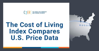 The Cost of Living Index Compares U.S. Price Data