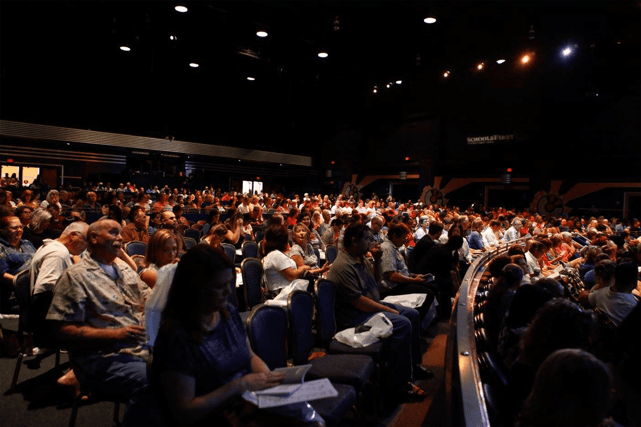 Image of members attending forum put together by SchoolsFirst Federal Credit Union