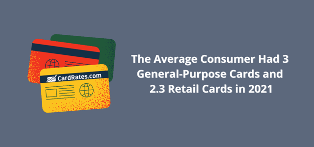 Average Number of Cards Graphic Average Number of Cards Graphic