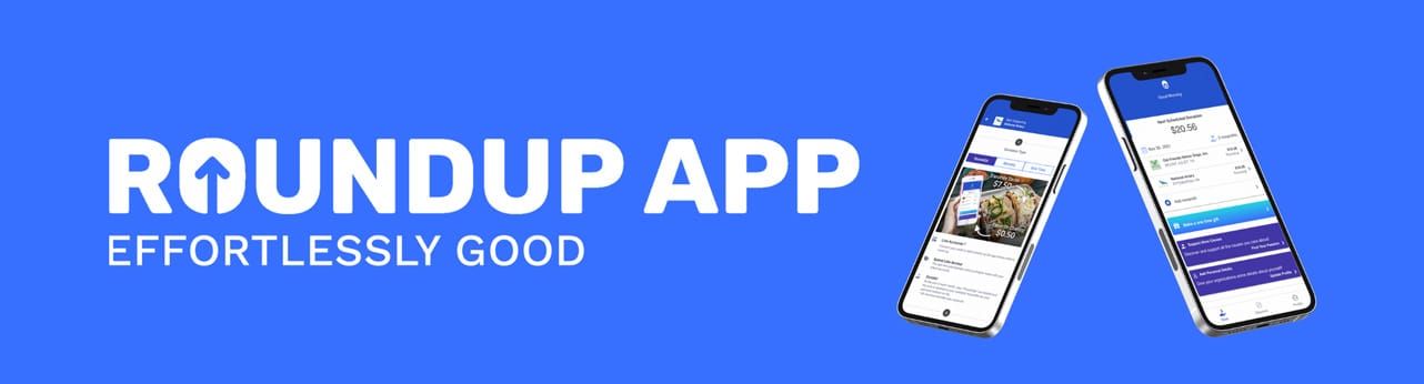 RoundUp App logo and banner