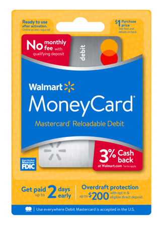 Walmart MoneyCard Walmart MoneyCard