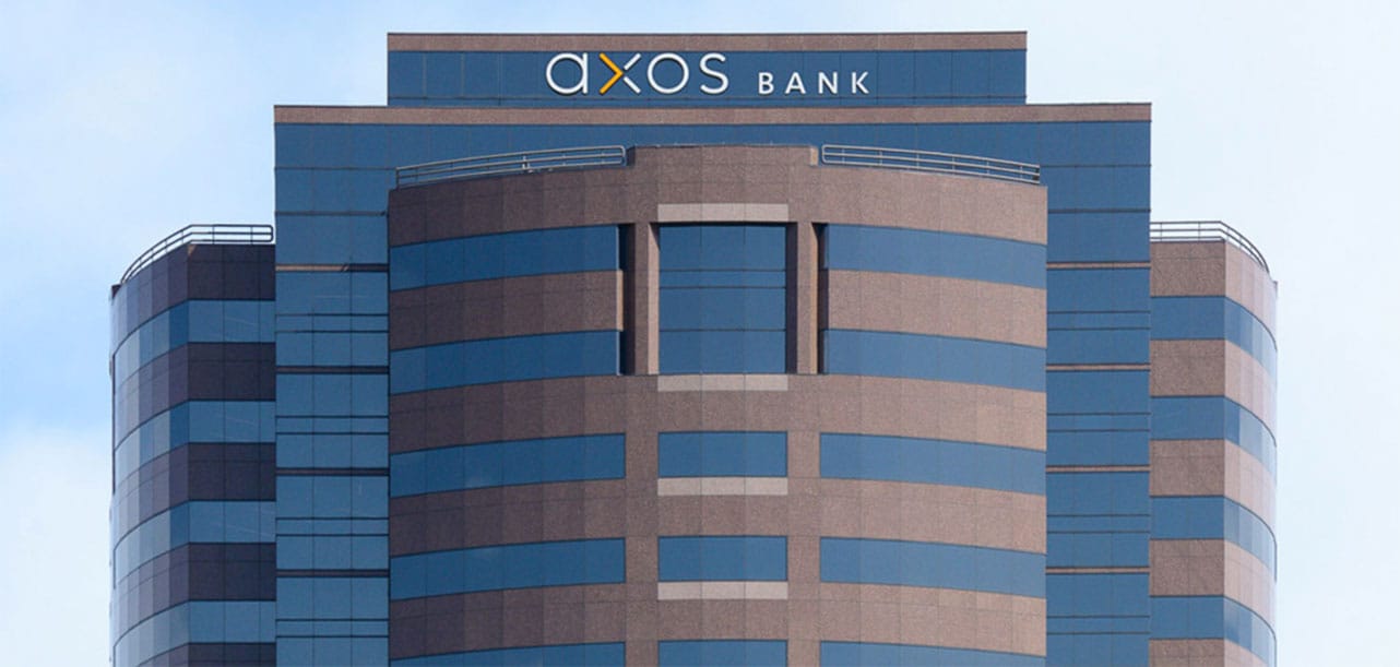 Photo of the Axos Bank Building