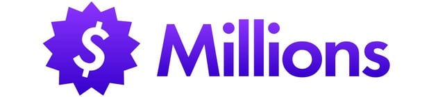 Millions logo banner
