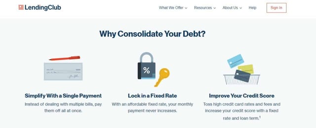 LendingClub Website LendingClub Website