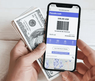 Image of Paysafe Cash on iPhone