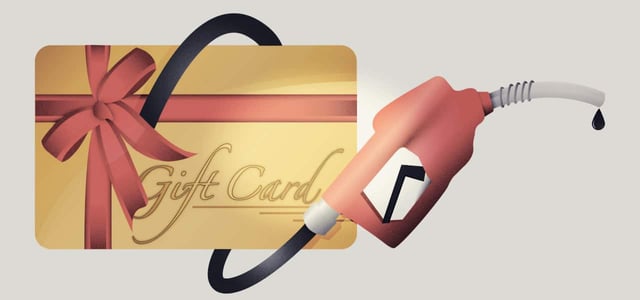 Prepaid gas cards