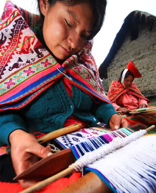 Photo of Peruvian locals