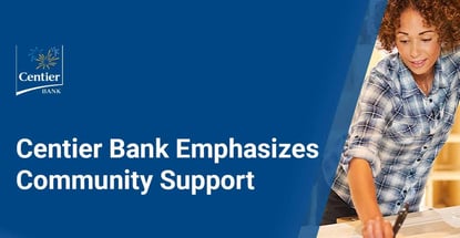 Centier Bank Emphasizes Community Support