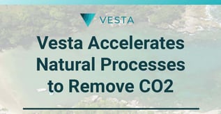 Vesta Accelerates Natural Processes to Remove CO2