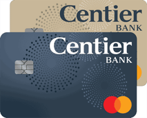 Image of Centier Bank's credit cards