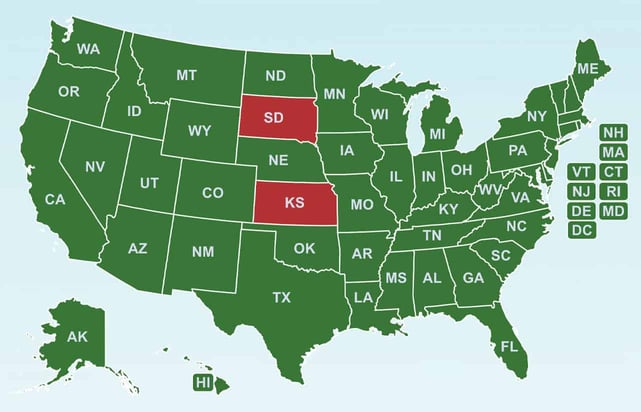 Screenshot of Survivor Corps' interactive map