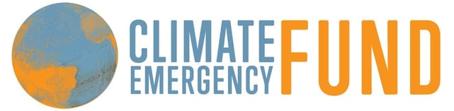 Climate Emergency Fund logo banner Climate Emergency Fund logo banner