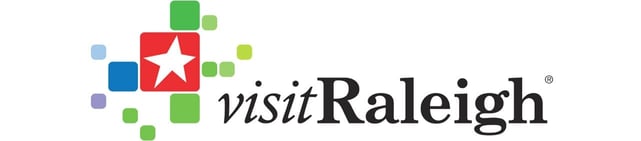 Visit Raleigh logo banner