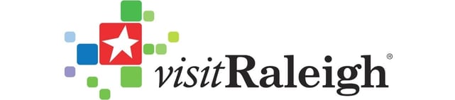 Visit Raleigh logo banner