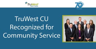 TruWest CU Recognized for Community Service