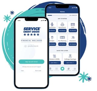 Screenshot of Fin-Life financial wellness app Screenshot of Fin-Life financial wellness app