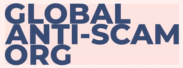 The Global Anti-Scam Organization logo banner The Global Anti-Scam Organization logo banner