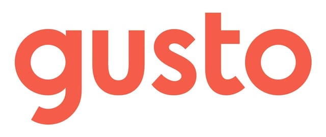 Graphic of Gusto logo