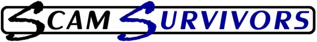 Graphic of ScamSurvivors logo